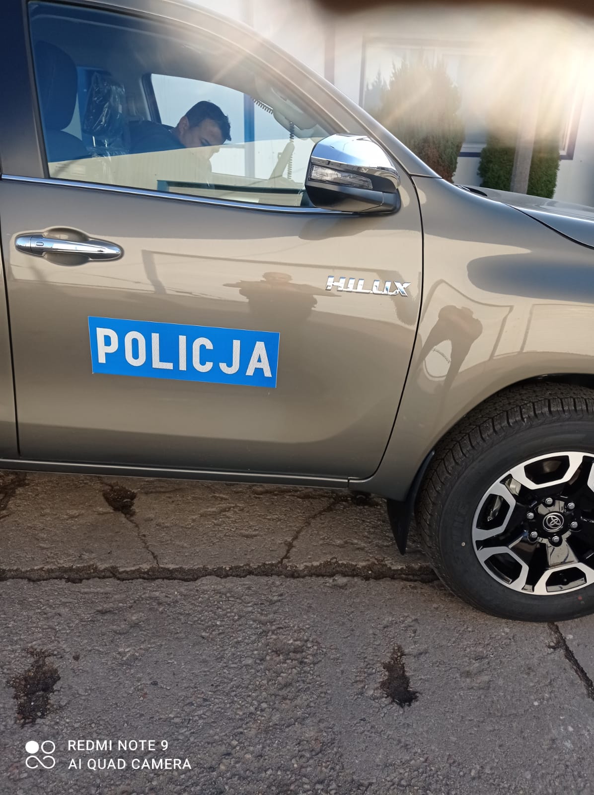 Toyota HIlux policja
